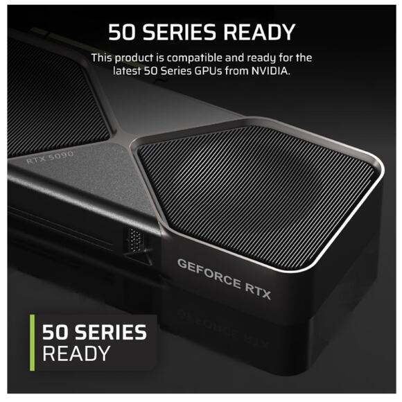 CORSAIR 1000W RMx Shift RM1000x Shift Fully Modular 80PLUS Gold ATX Power Supply - Picture 3 of 7